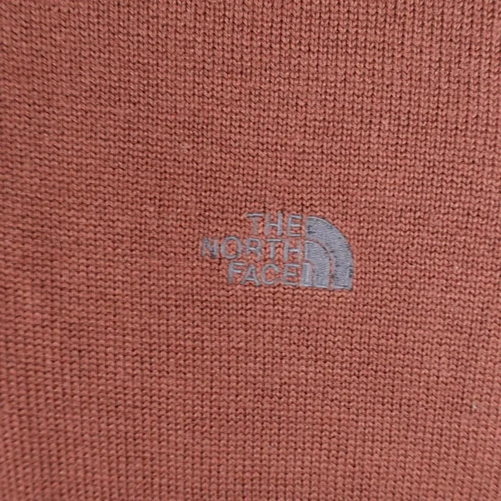 The North Face Sweater Mens XL Bronze Brown A5 Series 1/4 Zip Pullover Mock Neck - Picture 3 of 11